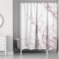 thumbnail image 2 of Creative Products Pink Flowering Tree 71x74 Shower Curtain, 2 of 2