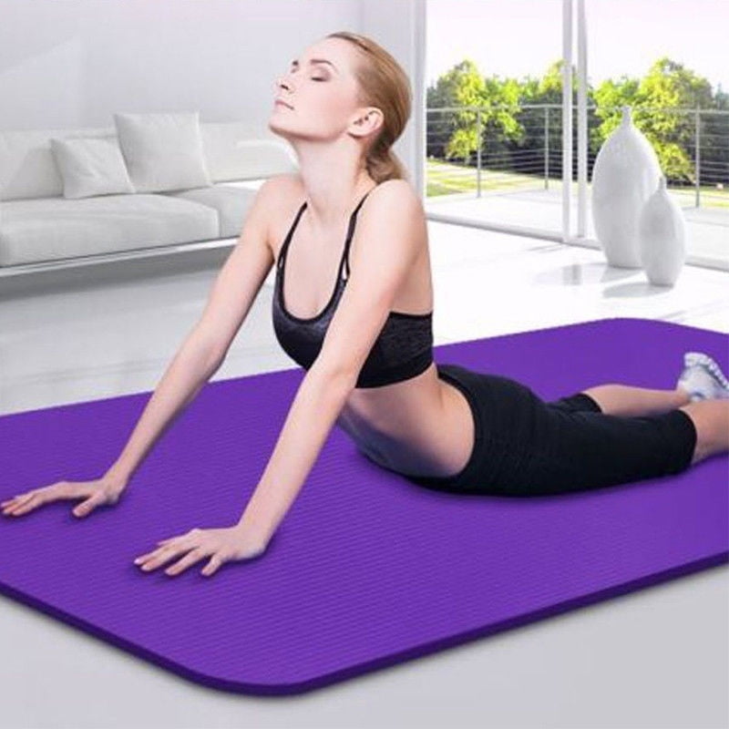 SK Depot/™ Yoga Mat EVA Non-Slip Fitness Pad Exercise 5mm Thick Yoga Mat Workout Mat for Gym Pilates Floor Exercises Gymnastics All Purpose Gym Mats for Home Workout 68 x 24