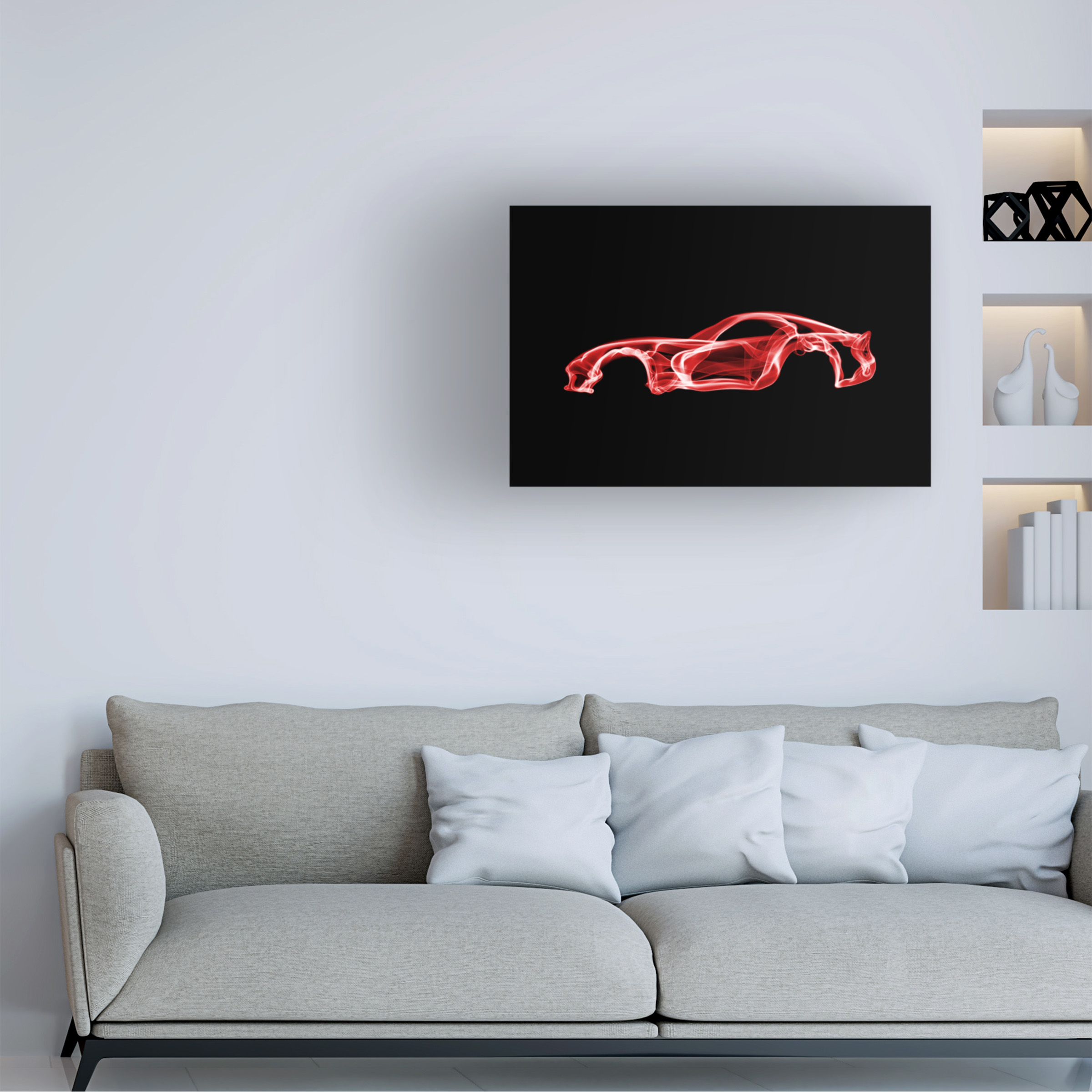 Trademark Fine Art 'Dodge Viper' Canvas Art by Octavian Mielu