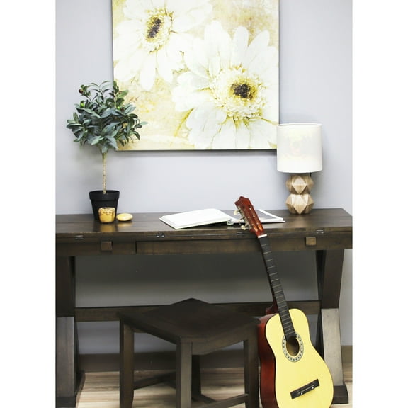 The Mod Greenhouse Faux Green Olive Tree in a Black Matte Planter Pot 24