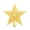 Gold-Large, variant on Tkrady Flat Star Tree Topper Gold Christmas Decoration Glittered Tree-top Star Gold Glitter Christmas Tree Decoration