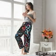 thumbnail image 3 of Fotbe Paisley Women's Pajama Pants,Sleepwear Pants,Pj Bottoms Drawstring And Pockets-Large, 3 of 7