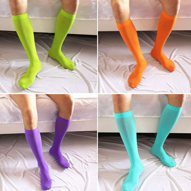 Colored knee 2025 high nylons