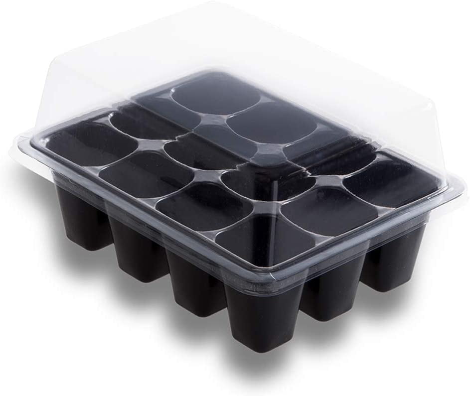 3x 12 Cells Nursery Pots Large Capacity Plants Sprout Box Seeds Starting Grower