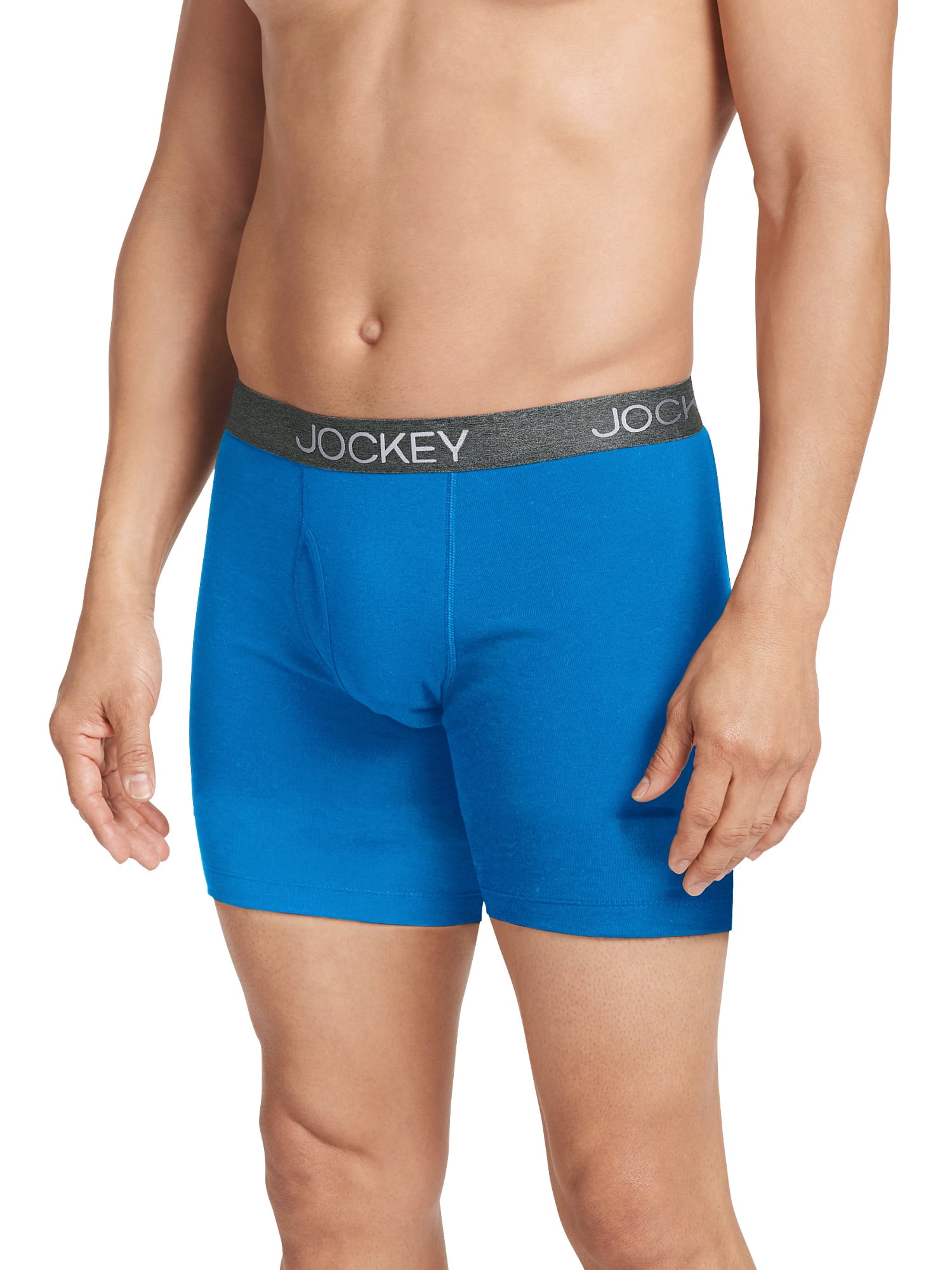 Jockey Men's StayNew® Cotton Blend Boxer Brief - 3 Pack