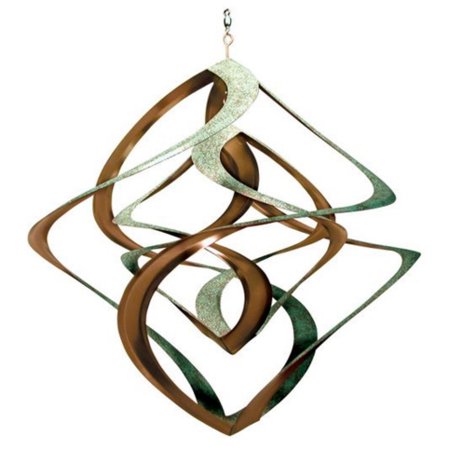 Large Copper Wind Spinner - Cosmix Patina & Copper Wind Spinner - 14 in.