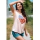 thumbnail image 4 of ABPHQTO Camiseta gráfica con estampado en forma de corazón de leopardo con bandera estadounidense rosa para mujer, 4 of 5