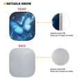 thumbnail image 4 of Binienty Blue Butterfly Windshield Sun Shade for Truck SUV Car Easy to Install Heat and UV Rays That Keeps Vehicle Cool Removable Automotive Accessories Universal Car Accessories Decoration, 4 of 5