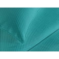 thumbnail image 4 of Ambesonne Chevron Quilted Bedspread Set 3 Pcs, Neutral Modern Zigzags Art, Queen Size, Teal Dark Turquoise, 4 of 5
