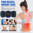thumbnail image 1 of Electric Neck EMS Massager Back Full Body Stimulator Pain Relief Device Health, 1 of 5
