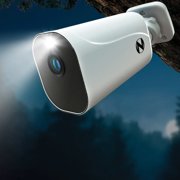 Night Owl Add On Wire Free Battery 1080p Spotlight Camera with 2-Way Audio - White