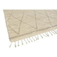 thumbnail image 5 of Pasargad Home Moroccan 66" x 102" Hand-Knotted Wool Area Rug in Ivory/Gray, 5 of 5