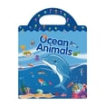 thumbnail image 4 of Reusable Sticker Books for Kids 2-4, Preschool Learning Activities Quiet Busy Book for Toddler Travel Toys Sticker Book Educational Gifts, Durable and Non Adhesive - Ocean Stickers, 4 of 12