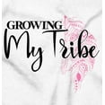 thumbnail image 2 of Cute Boho Tribal Feather Baby Bump Women's Maternity T Shirt Tee Brisco Brands S, 2 of 7