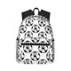 thumbnail image 1 of Balery Happy Football Mochila para Mujeres y Hombres, Mochila Ligera Casual para Viajes, Mochila Clásica Básica para la Universidad, 1 of 6