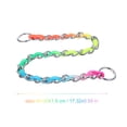 thumbnail image 3 of 1pc Dog Pulling Strap Collar Harness Pulling Strap Rainbow Dog Chain Collar, 3 of 5