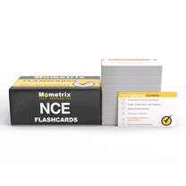 Nce Exam Preparation Study Cards : Nce Exam Prep 2023-2024 with Practice Test Questions for the National Counselor Examination [Full Color Cards] (Cards)