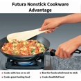 thumbnail image 4 of Futura Non-Stick Deep-Fry Pan(Kadhai) 2.0 Litre with Glass Lid and Flat Bottom, 4 of 7