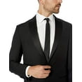 thumbnail image 3 of Giorgio Fiorelli Men’s G47815/1 One Button Modern Fit Two-Piece Peak Lapel Tuxedo Suit Set - Black - 52L, 3 of 5