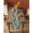 thumbnail image 5 of Ldtrchee Forests Tree Table Runner 72 Inches, Green Nature Plants Pine Maple Trees Bed Runner Dresser Scarves Tabletop for Indoor Outdoor Parties/Ceremony/Banquet, 18" x 72", 5 of 8