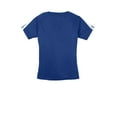 thumbnail image 6 of SPORT-TEK Women's Colorblock PosiCharge Competitor Tee L True Royal/White, 6 of 6