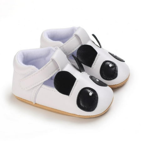 

Baby Boys Girls Shoes Cartoon Animal PU Leather Soft Non-Slip Rubber Sole Moccasins Crib Shoes Toddler First Walking Shoes 0-18M