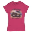 thumbnail image 5 of Life is a Journey Enjoy the Ride T-Shirt 4x4 Offroad Rugged Vehicle Trailblazing Mudding Dirt Roads Women's Tee, 5 of 7