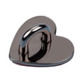 thumbnail image 1 of Methold Soporte para teléfono Reemplazo Soporte para teléfono móvil de acero inoxidable Soporte extraíble para teléfono inteligente Teléfono y Comunicación Corazón negro, 1 of 6