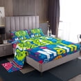 thumbnail image 1 of YST Math Equation Bed Sheets For Kids Twin Mathematics Formula Biology Sheet Set Boys Girls Math Geometry Science Bedding Set Educational Fitted Sheet + Flat Sheet + 1 Pillow Case, 1 of 5