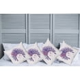 thumbnail image 6 of Ambesonne Tribal Throw Pillow Cover 4 Pack, Folk, 16", Pale Mauve Lavender, 6 of 6