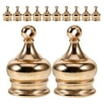 thumbnail image 1 of PAMINGONO 12Ud Piezas De Rosca M10x1 Finial Para Lámparas Con Instalación Fácil Y Estilo Dorado, 1 of 6