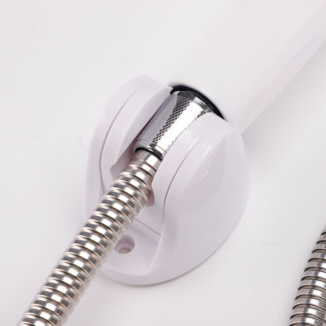 Unique Bargains Handheld Shower Head Water Sprayer W Holder W 59-inch Long Hose