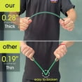 thumbnail image 2 of Juego de 6 juegos de soporte de fibra de vidrio Garden Hoops RIFNY de 244 cm, 2 of 8