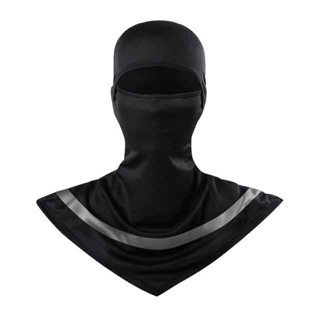 Summer Balaclava Sun Protection Full Face Balaclava with Reflective Strip Cooling Breathable Long Neck Covers