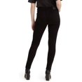 thumbnail image 4 of Levi’s Women’s 711 Skinny Stretch Jeans in Extra Short Length – Soft Black, 33×26, 4 of 4