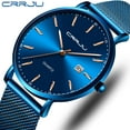thumbnail image 2 of Crrju 2161 New Men's Watch Starry Sky Fashion Men's Watch Simple Business, 2 of 11