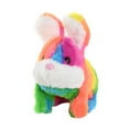 thumbnail image 2 of eléctrico de peluche, juguete realista de conejo, recuerdo de fiesta para niños y niñas, creativo, lindo regalo de cumpleaños, animal de Vistoso, 2 of 10