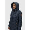 thumbnail image 4 of Marikoo Women's Winter Coat with Hood - Quilted, Long Puffer Jacket - Thigh-Length - Armasa, 4 of 9