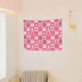 thumbnail image 3 of Picia Pink Christmas Cheer Pattern Tapestry-Tapestries for Bedroom Living Room Dorm(29x37"), 3 of 8
