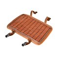 thumbnail image 2 of Cojín para silla de taburete, cubierta antideslizante ambú, almohadilla para sentarse, verano, 35cm x 25cm, para banco rectangular, taburete alto, B shamjiam Cojín de asiento de bambú, 2 of 8