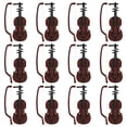 thumbnail image 1 of MasteelfCA 12 Sets Mini Violin Christmas Violin Model Desktop Instrument Adornment, 1 of 7