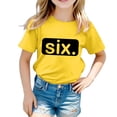 thumbnail image 1 of Chemises pour Adolescentes Filles Manches Courtes Imprimés T-Shirt Tendance Fans Cadeau Hauts, 1 of 6