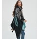 thumbnail image 5 of TEELYNN Capas con capucha vintage para mujer Ponchos Bufanda tejida con flores Casual Primavera Otoño Cálido Suelto Boho Cárdigan Chaqueta Abrigo Prendas de abrigo, 5 of 5