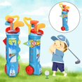 thumbnail image 2 of de 2 palos para golf para niños, juguete educativo para niños, regalos de cumpleaños, 2 of 8