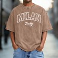 thumbnail image 2 of CONZONE Mens T-Shirts Short Sleeve Distressed T Shirts for Men Crew Neck Letter Graphic Y2K Casual Summer Tee Tops, 2 of 4