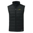 thumbnail image 2 of Men's Cutter & Buck Black George Mason Patriots Evoke Hybrid Eco Softshell Recycled Full-Zip Vest, 2 of 3