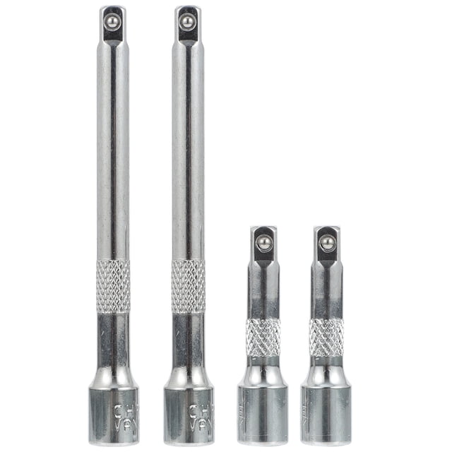 IFANLANDOR 4Pcs Extension-Type Ratchet Wrench Silver Tools for DIY Enthusiasts in Home Use