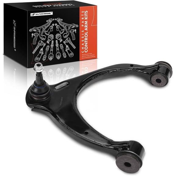 A-Premium Front Right Upper Control Arm, with Ball Joint & Bushing, Compatible with Chevy GMC Cadillac - 2014-2020 - Silverado 1500 (LD), Sierra 1500, Tahoe, Suburban, Yukon (XL), Escalade (ESV)