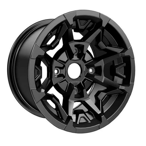 Can-Am New OEM Black Cast Aluminum Rear Rim, 705502398
