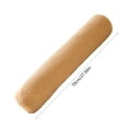 thumbnail image 3 of Family Gifts Memory Foam Pillow Cream Velvet Long Pillow Sleeping Clip Leg Cushion Pillow Cylindrical Cushion Cushion, 3 of 6